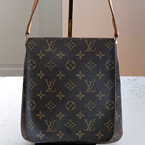 Louis Vuitton Monogram Handbag Musette Salsa Shoulder Bag Beautiful Cond…